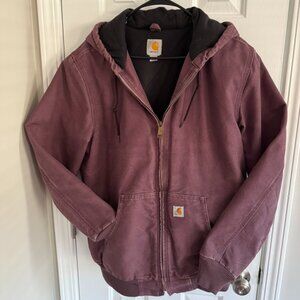 Carhartt Women's Full Zip Jacket, Quilted Lining, Size L